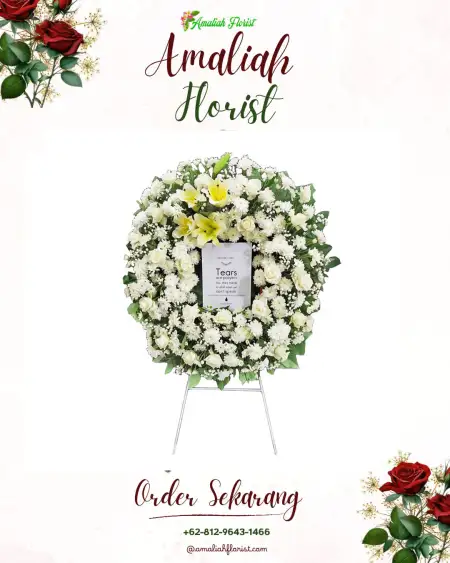 Krans Bunga Duka Tambakmas Kebon Sari